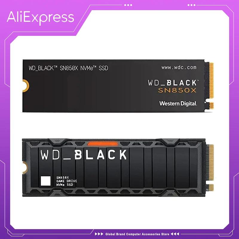 WD BLACK NVMe  ӿ SSD ָ Ʈ ̺, 濭 , ÷̼̽ 5 Gen4 PCIe M.2 2280 ۵, SN850X, 1TB, 2TB
